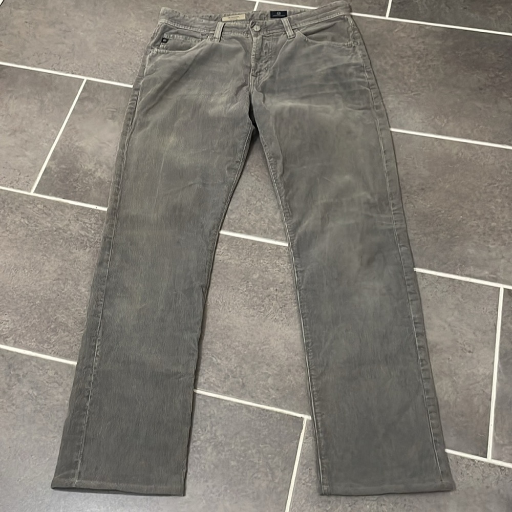 AG Adriano Goldschmied Men's The‎ Graduate Tailored Leg Corduroy Pant 32X30.5
